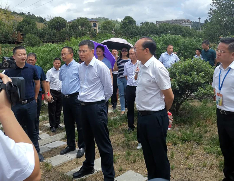 貴州遵義市2020年鄉(xiāng)村振興“十百千”示范創(chuàng)建暨農(nóng)村人居環(huán)境整治現(xiàn)場推進會參觀雙良商達示范站點