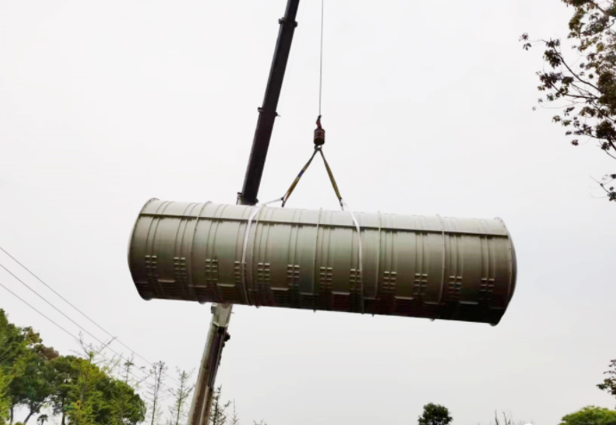 雙良商達(dá)陸續(xù)完成新昌農(nóng)污“雙提標(biāo)”項(xiàng)目首批FBR發(fā)酵槽供貨